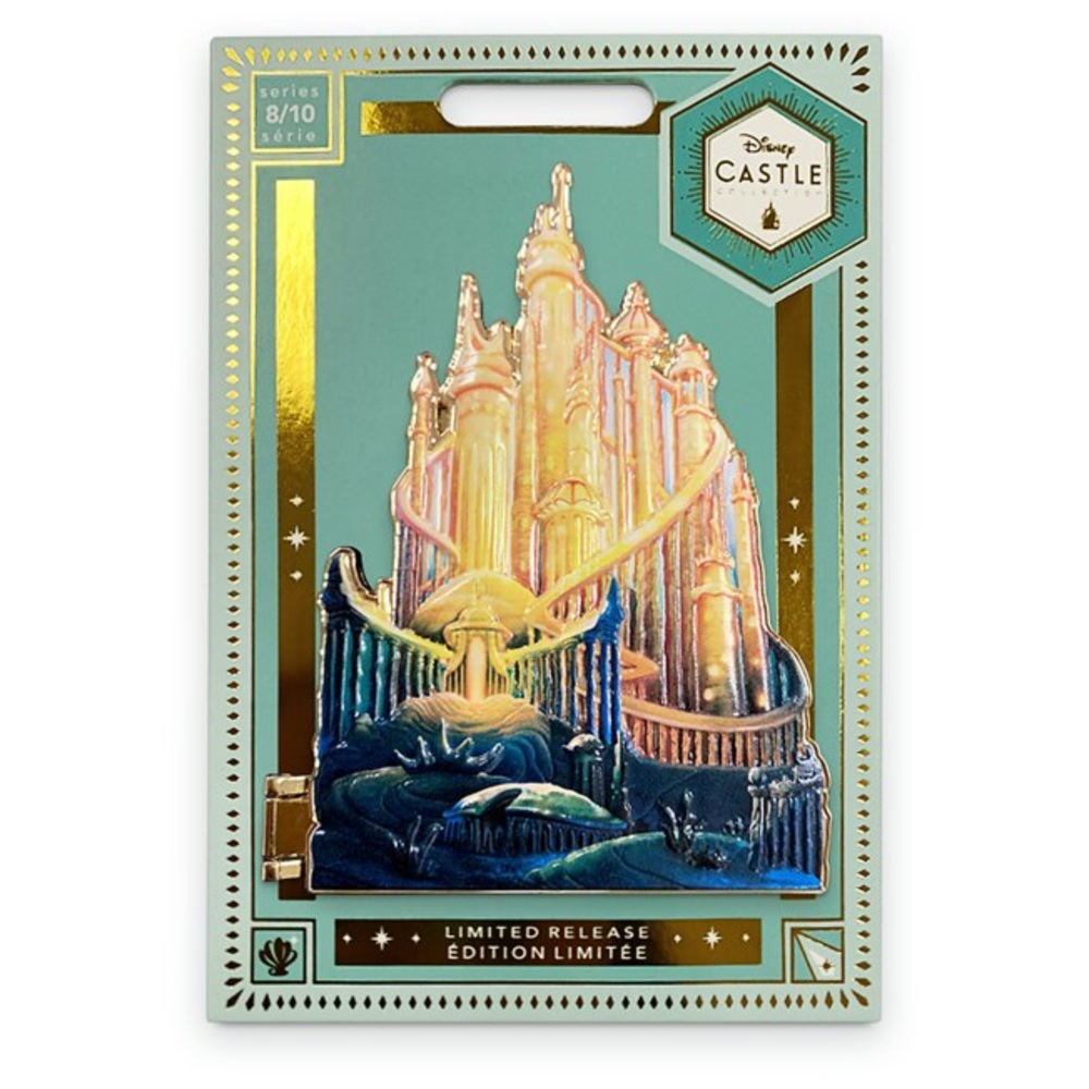 Ariel castle pin from the Disney Castle Collection
